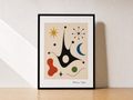 Abstract art in soft sunlight