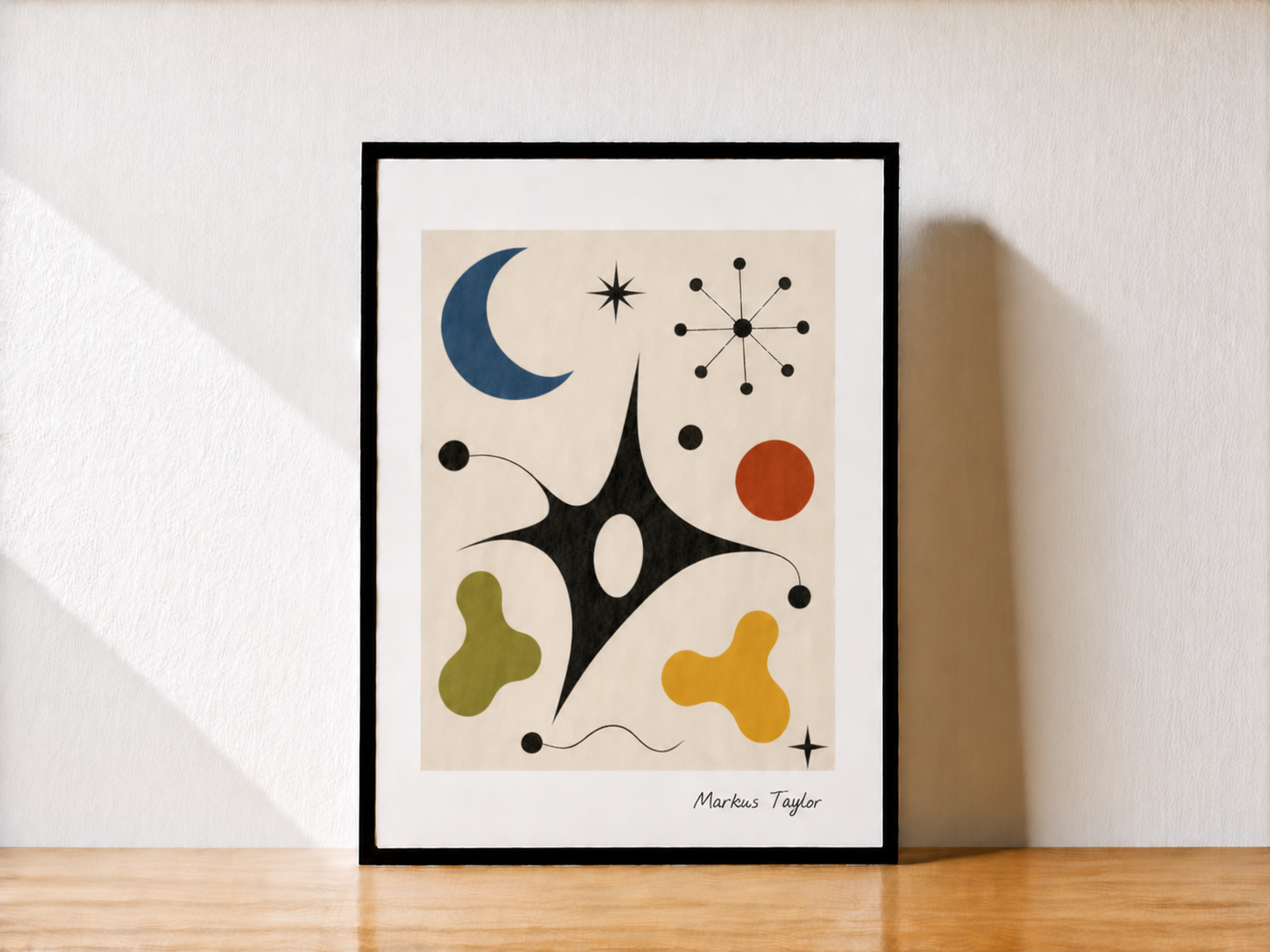 Modern abstract art with natural light (2)